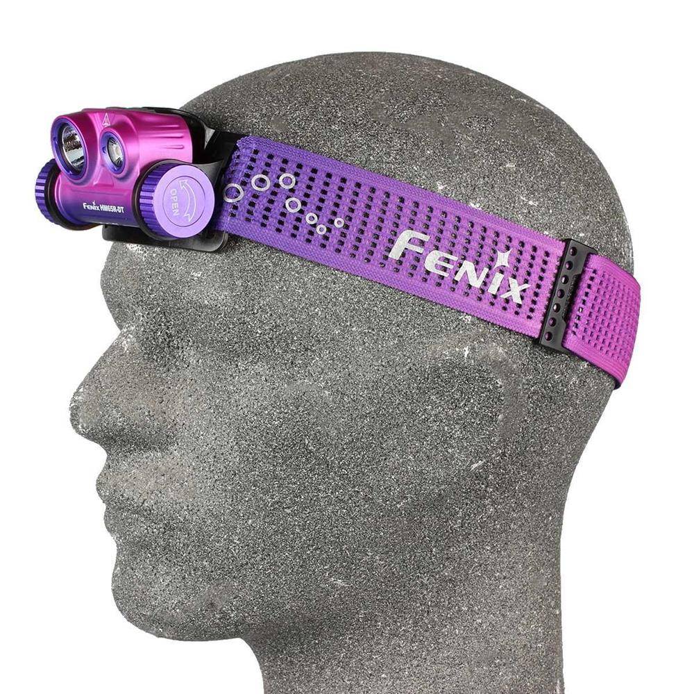 Fenix HM65R-DT LED Stirnlampe 1300 Lumen neutral- und warmweiß nebula