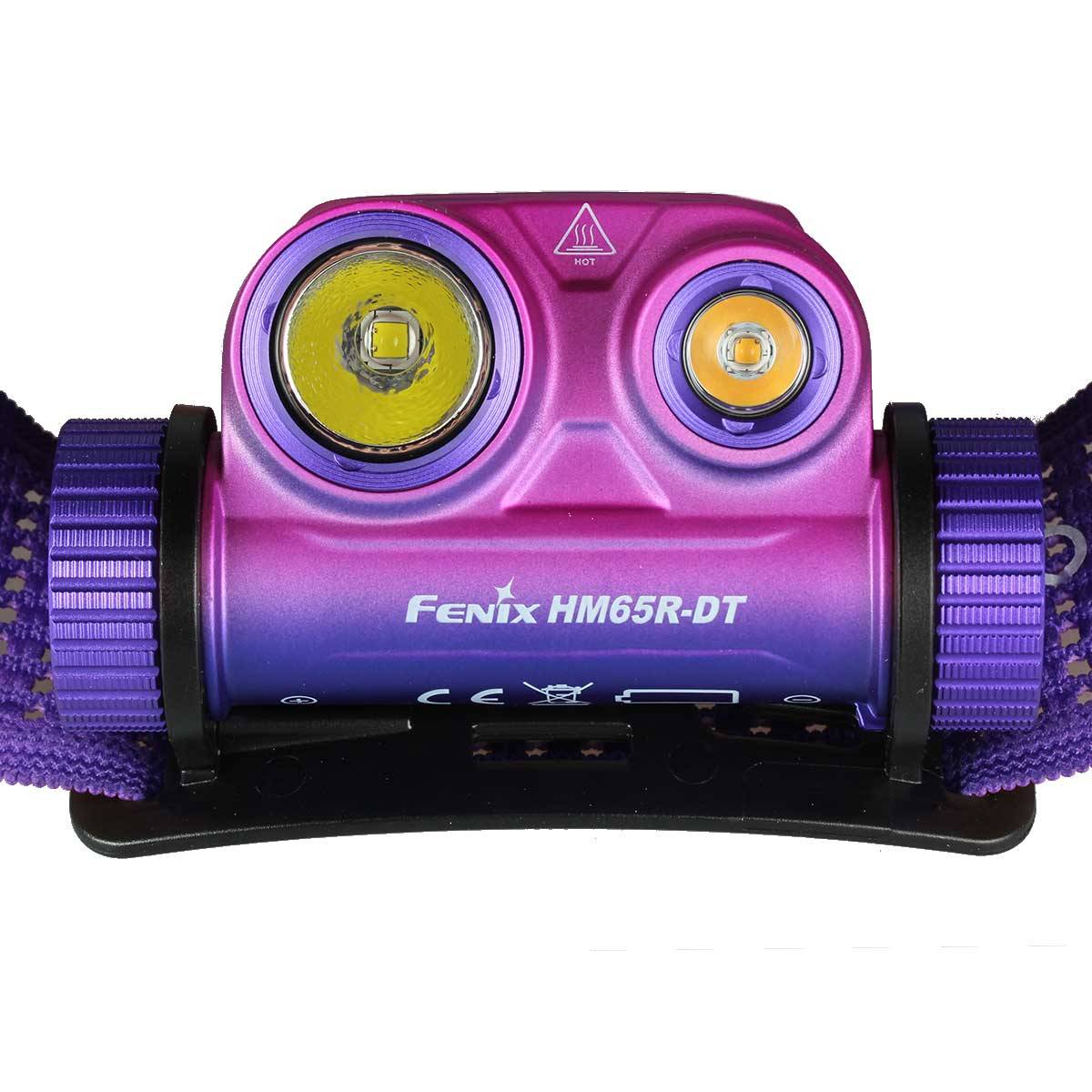 Fenix HM65R-DT LED Stirnlampe 1300 Lumen neutral- und warmweiß nebula