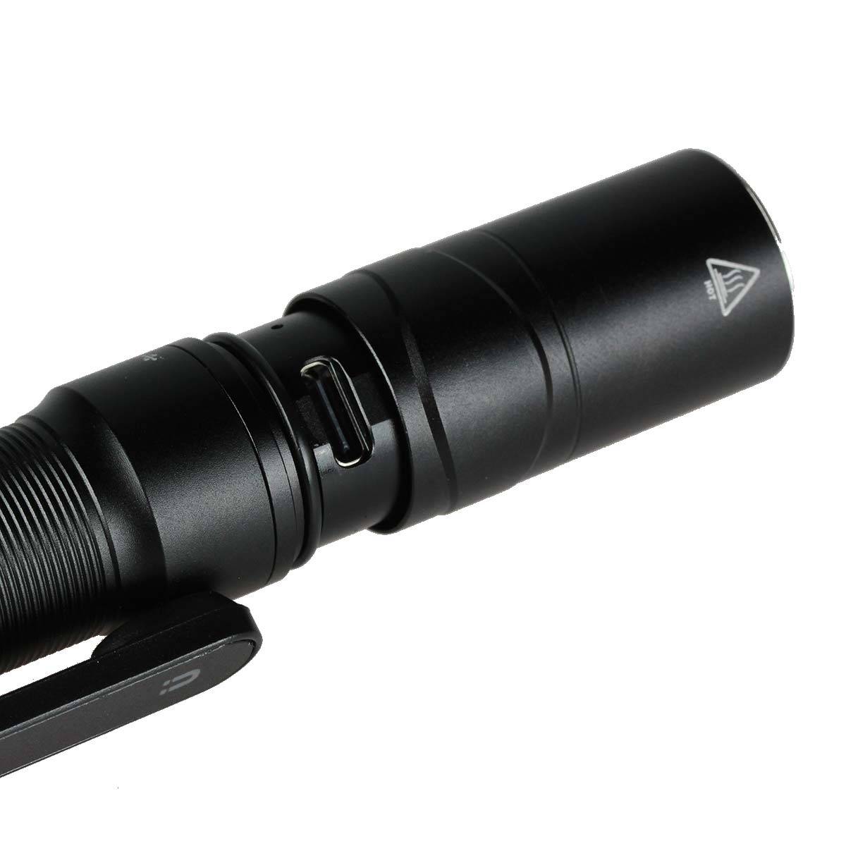 Fenix LD12R LED-Taschenlampe 600 Lumen - Schwarz