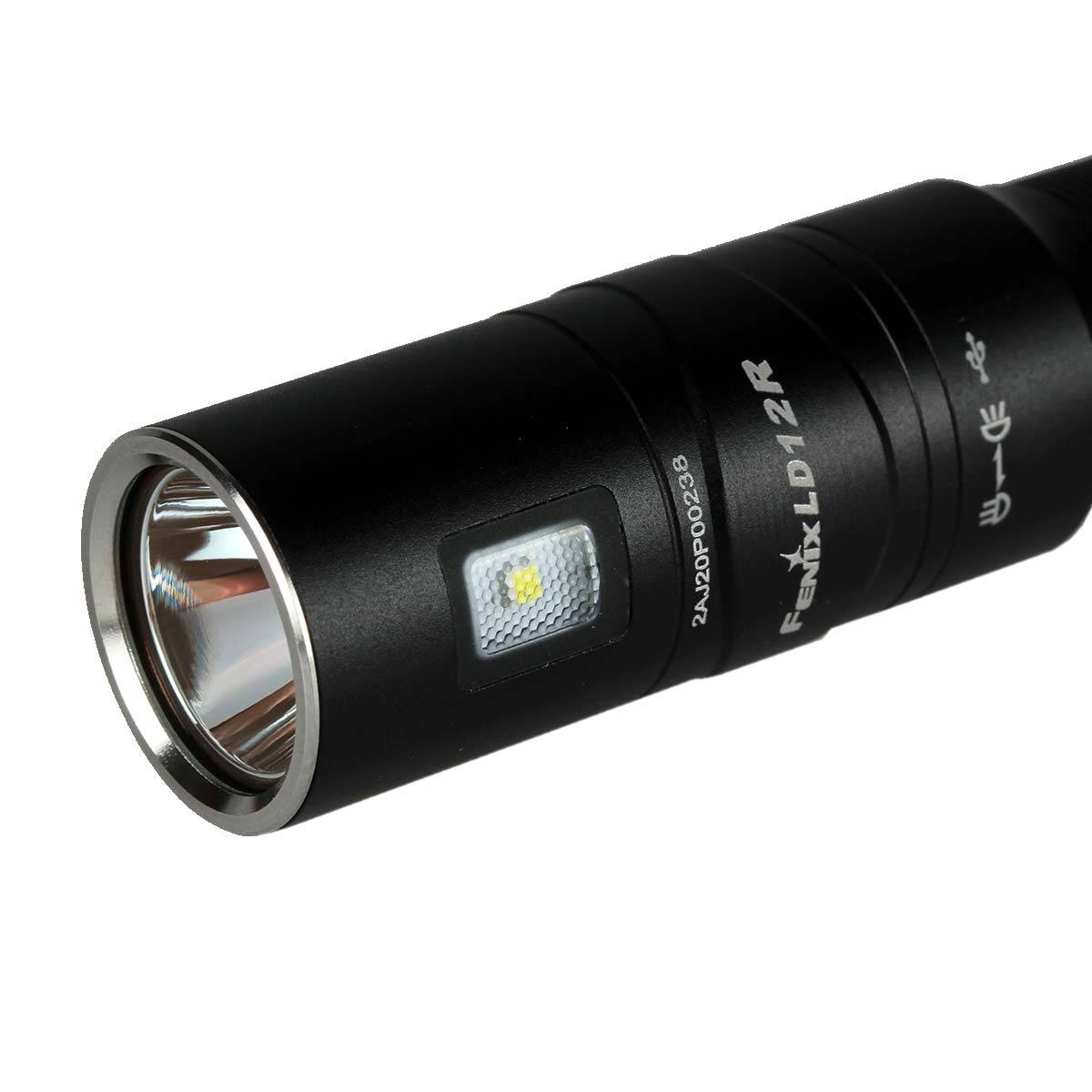Fenix LD12R LED-Taschenlampe 600 Lumen - Schwarz