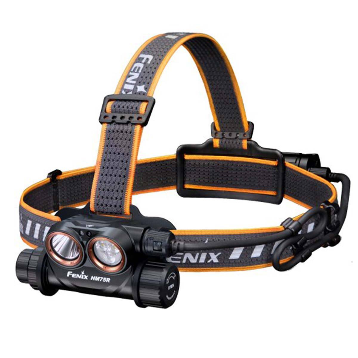 Fenix HM75R LED-Stirnlampe 1600 Lumen - Schwarz