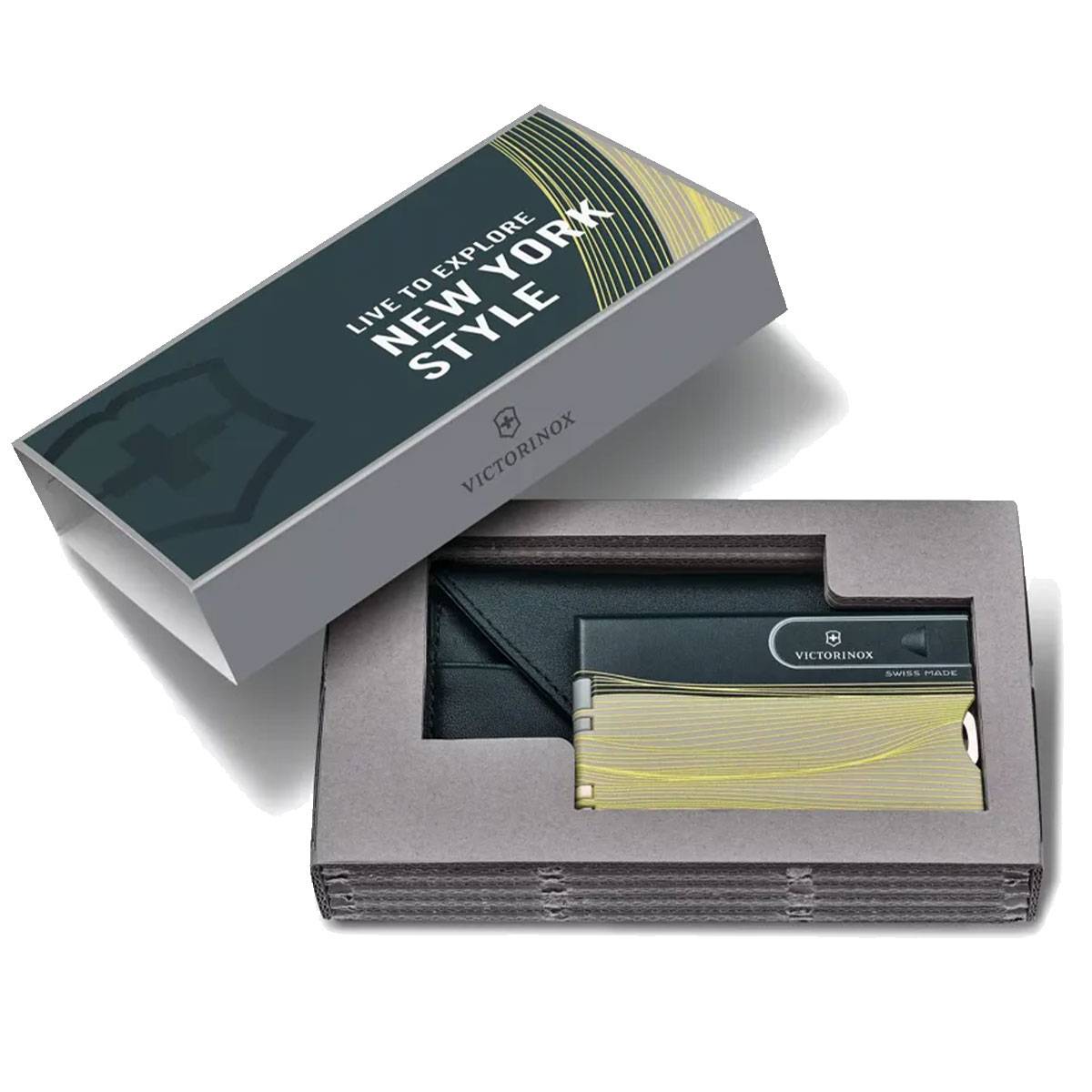 Victorinox Swiss Card Classic mit Card Case - New York Style (+)