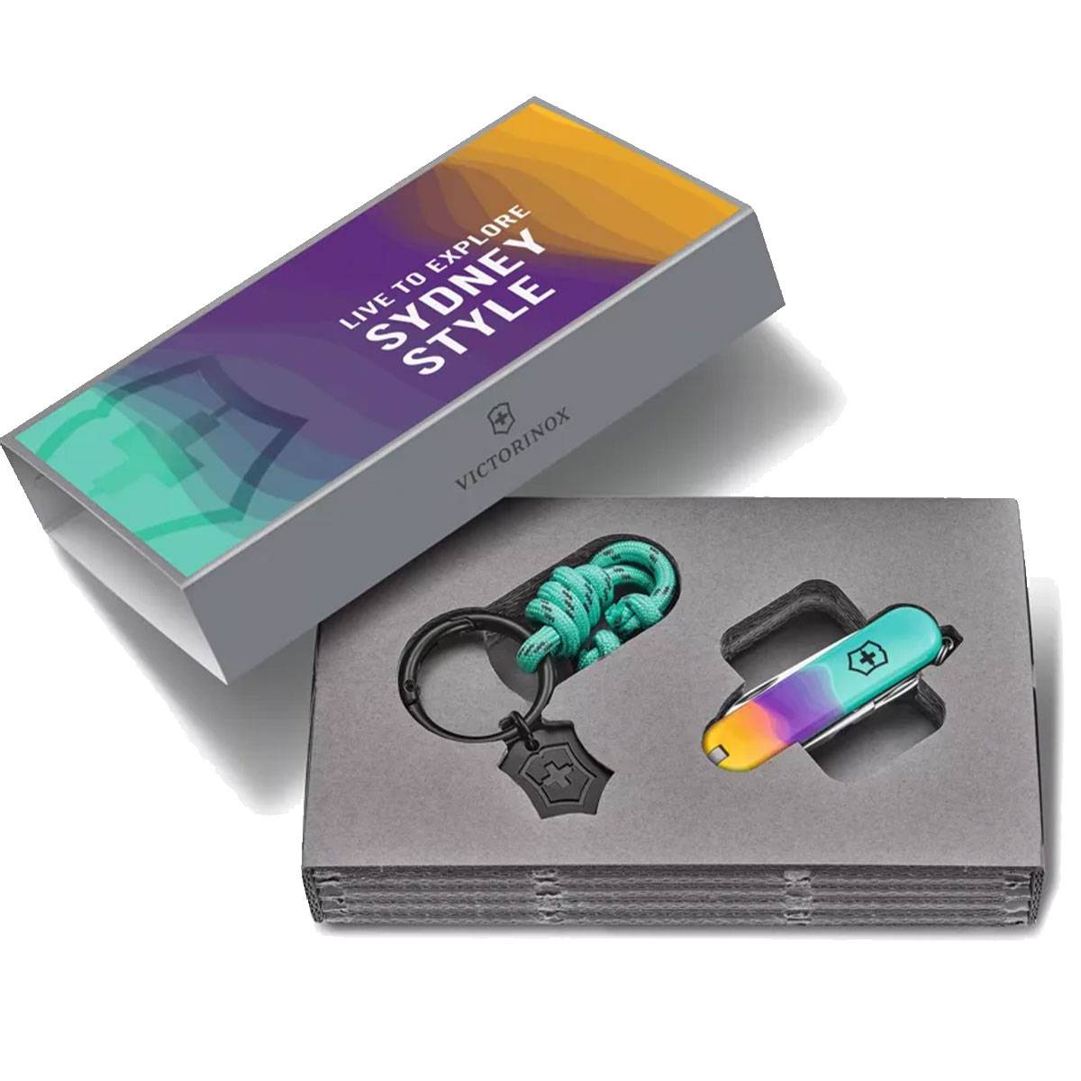 Victorinox Classic SD Taschenmesser mit Key Ring - Sydney Style (+)