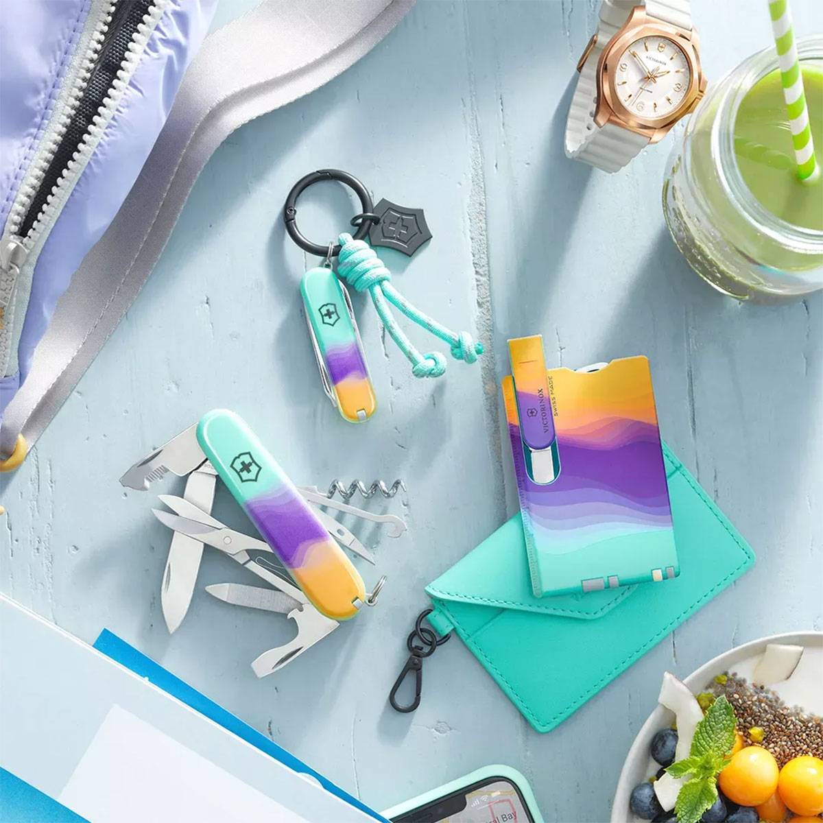 Victorinox Classic SD Taschenmesser mit Key Ring - Sydney Style (+)