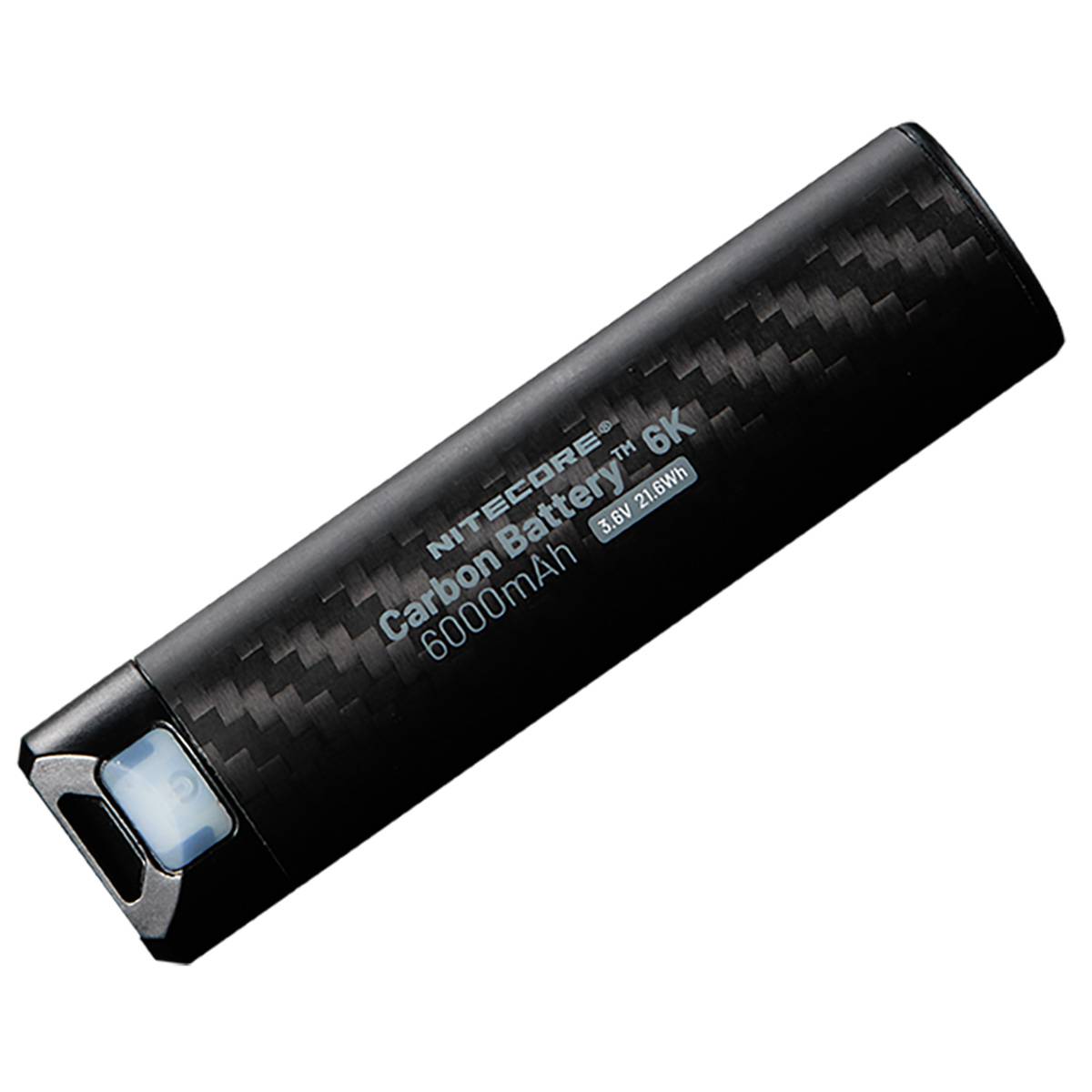 Nitecore Carbon Battery 6K Akku 6.000mAh -Schwarz
