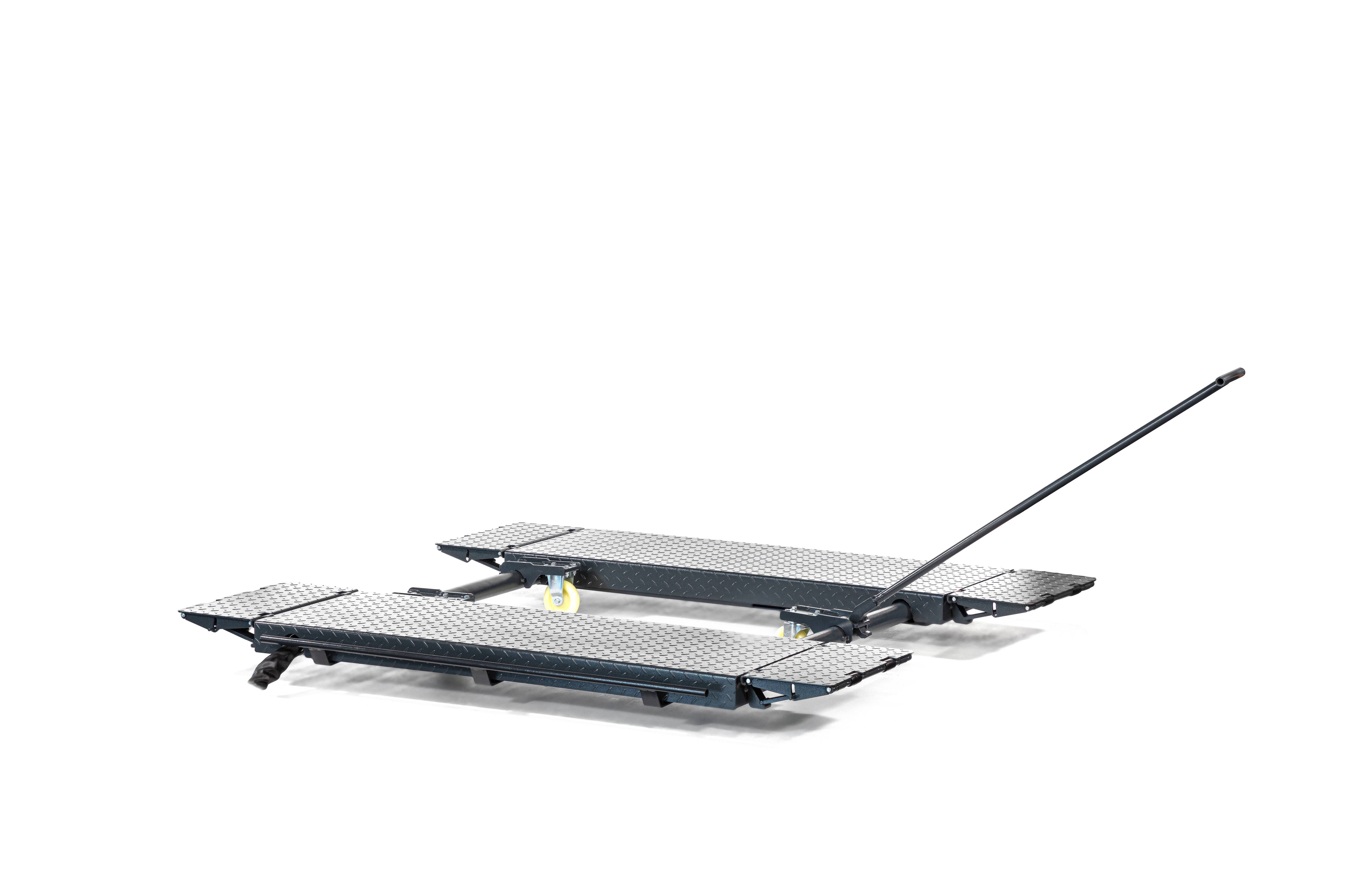 ATH Flex Lift 30 Mobile Kurzhub Scheren Hebebühne Reifendienst Autoaufbereitung 3t Car Detailing ohne Druckluf 3000kg