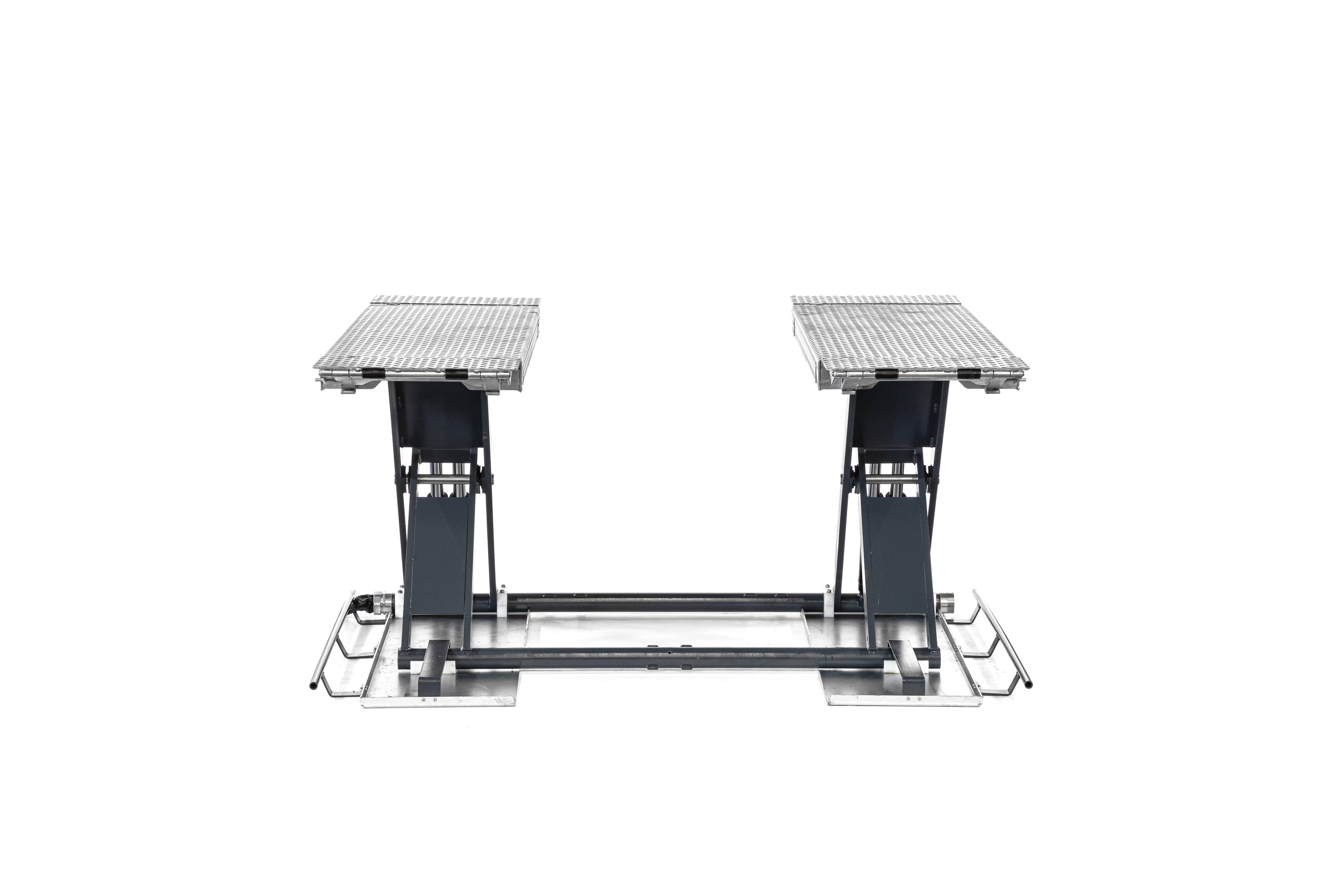 ATH Flex Lift 30Z Mobile Kurzhub Scheren Hebebühne Reifendienst Autoaufbereitung 3t Car Detailing ohne Druckluf 3000kg verzinkt