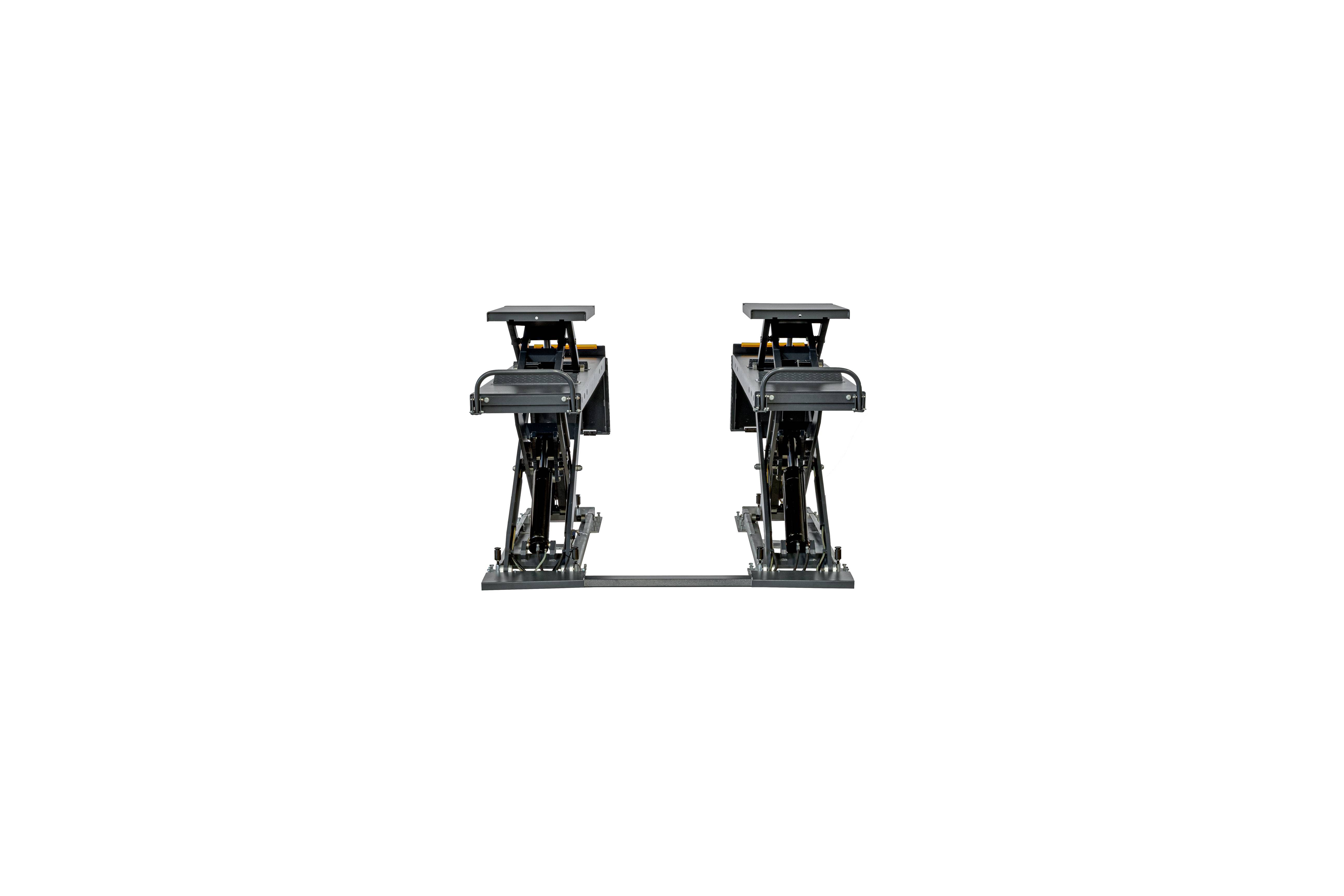 ATH Cross Lift 35 OG Auffahr Scherenhebebühne,3,5t KFZ Hebebühne 3500kg mit Radfreiheber Überflur