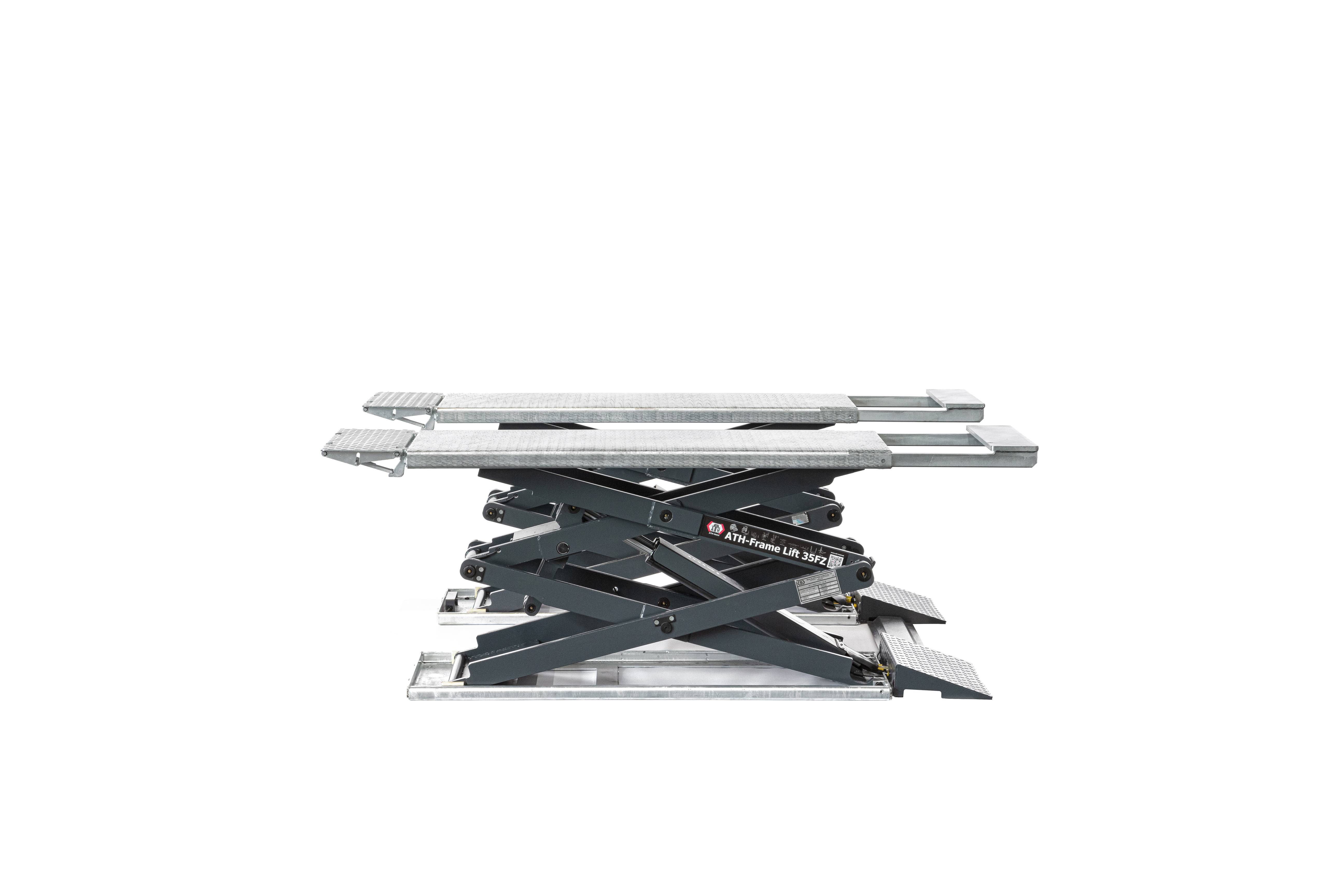 ATH Frame Lift 35 FZ KFZ Doppelscherenhebebühne KFZ 3,5t Scheren Hebebühne 3500kg feuerverzinkt