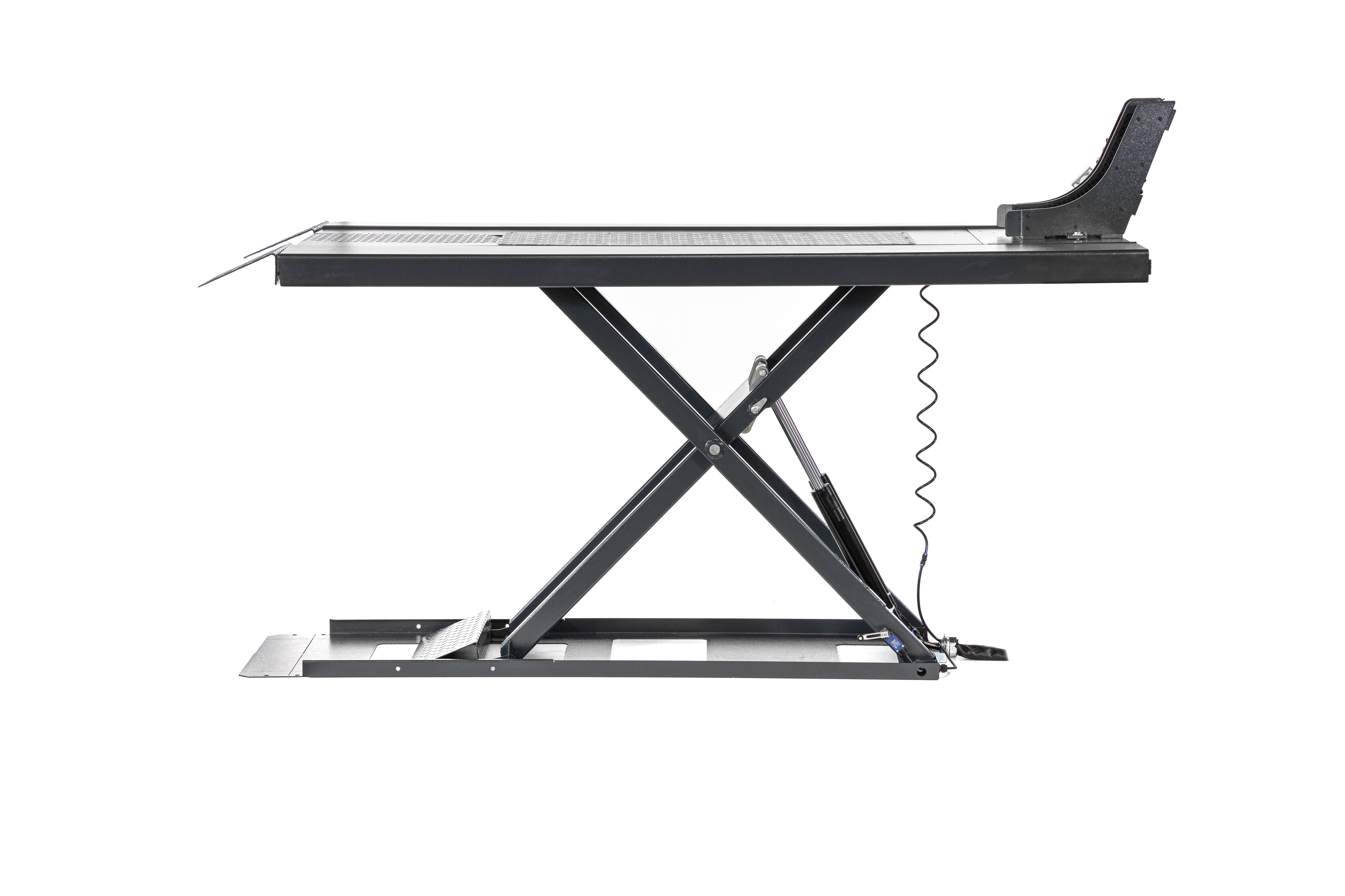 ATH Bike Lift 7QF Motorradhebebühne Motorrad Hebebühne Quad ATV Motorradbühne 700kg inkl. Pneumatischer Radhalter