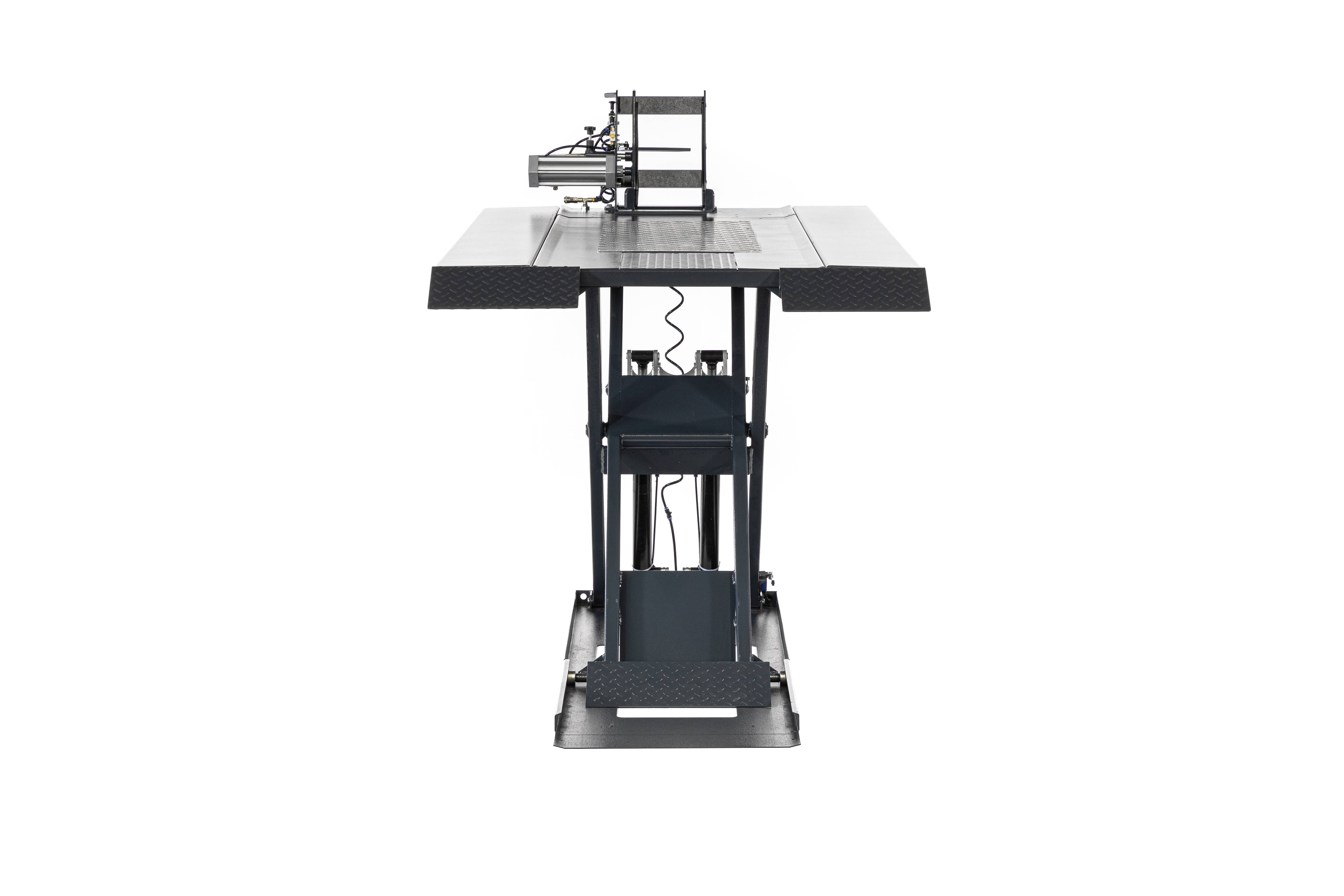 ATH Bike Lift 7QF Motorradhebebühne Motorrad Hebebühne Quad ATV Motorradbühne 700kg inkl. Pneumatischer Radhalter