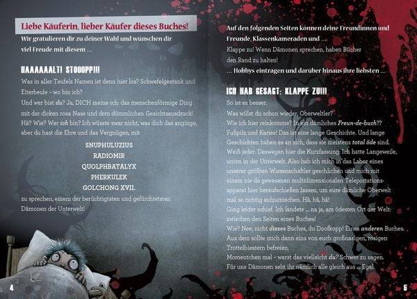 Das Freundebuch mit dem Fluch