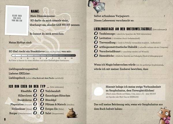 Das Freundebuch mit dem Fluch