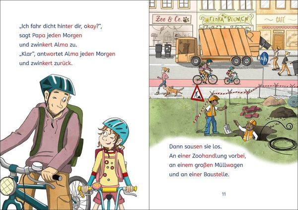 Leselöwen - stark und sicher in der Schule - Ich passe auf im Straßenverkehr