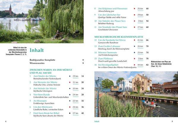 Radtouren am Wasser Mecklenburgische Seenplatte