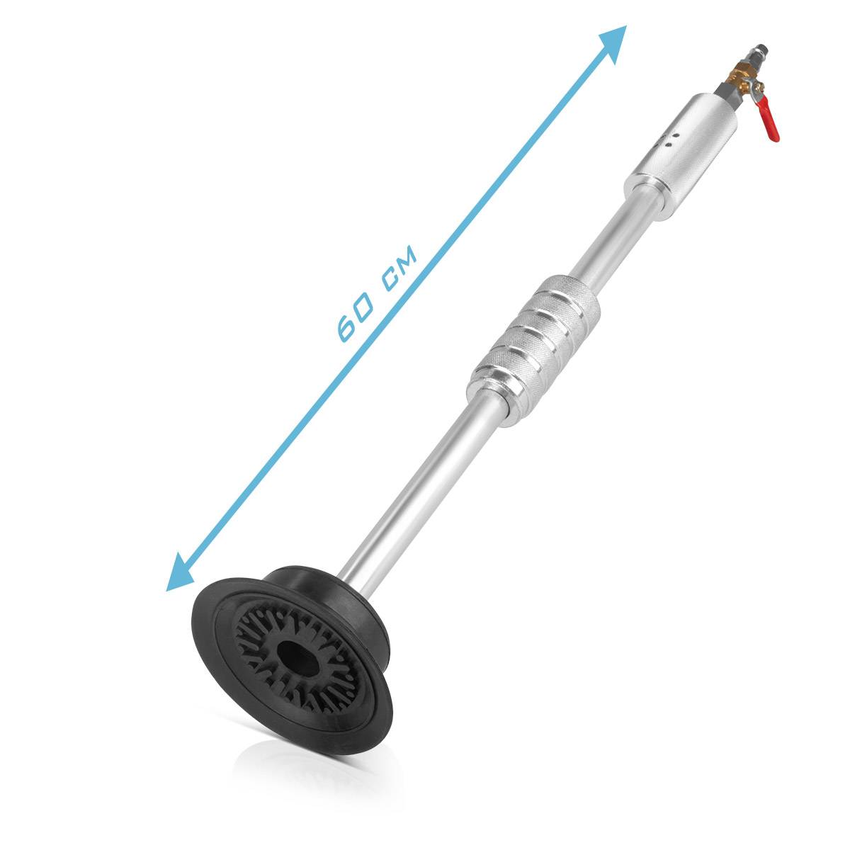 STAHLWERK Dellenzieher PDZ-620 ST Pneumatischer Gleithammer, Saugnapf-Zughammer