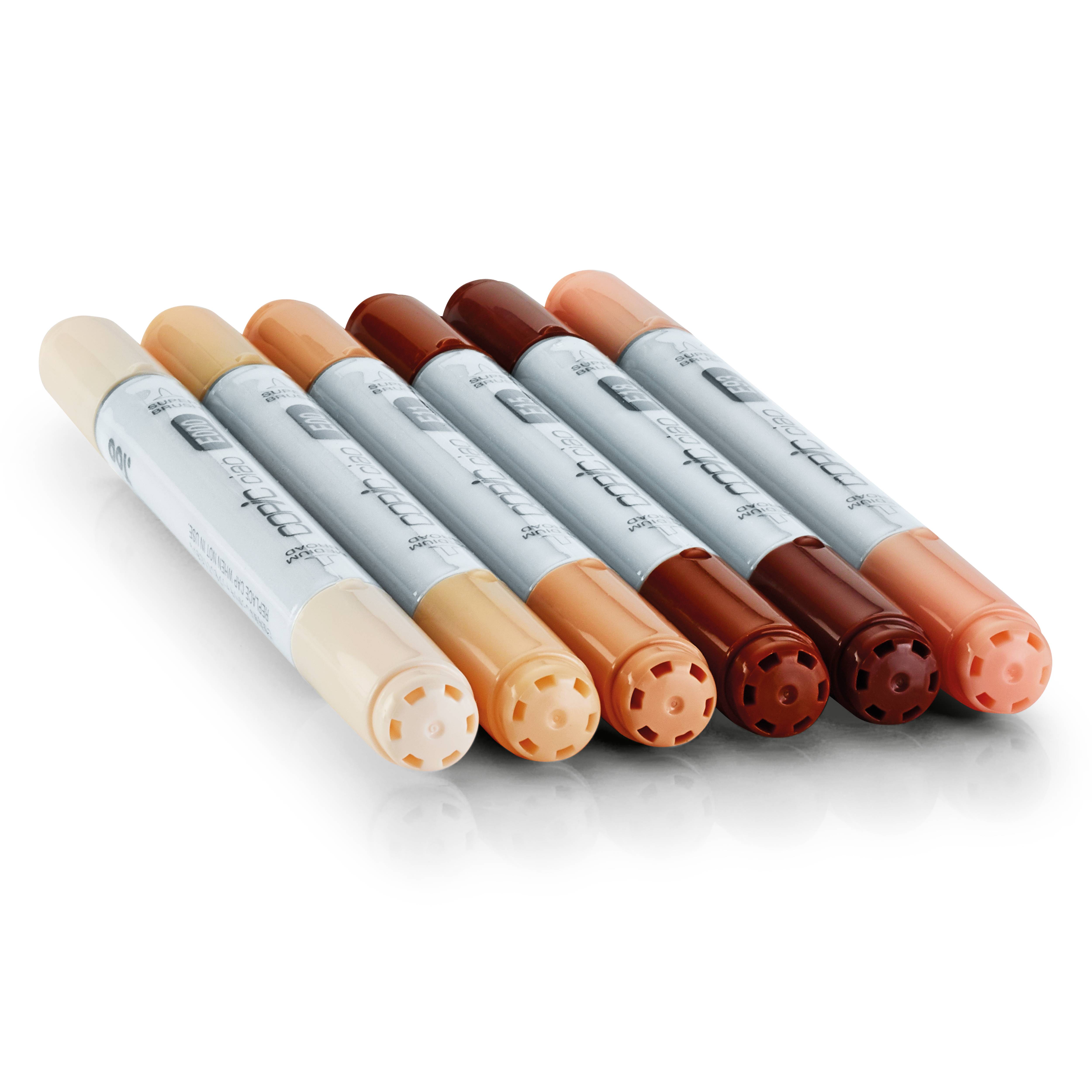 Copic Ciao 6er Set Hautfarben