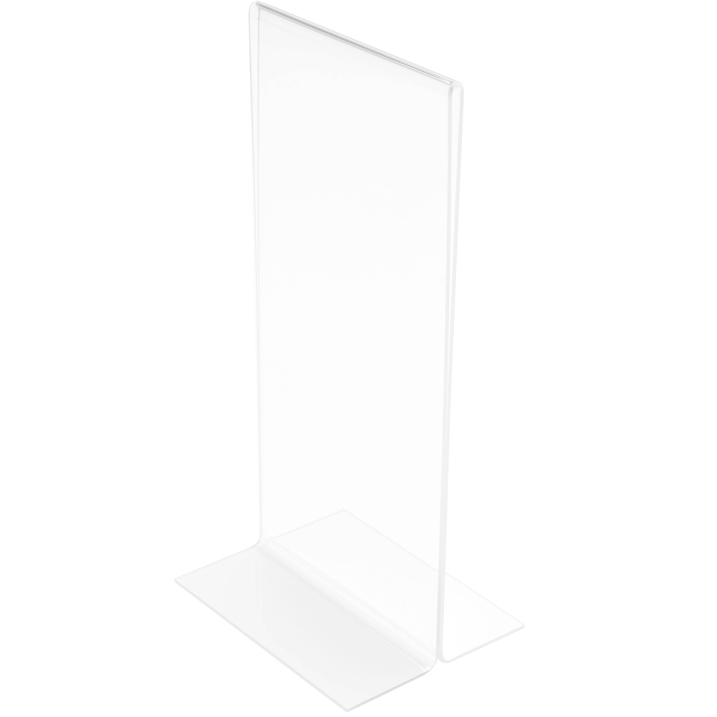 Tischaufsteller gerade A4 Querformat