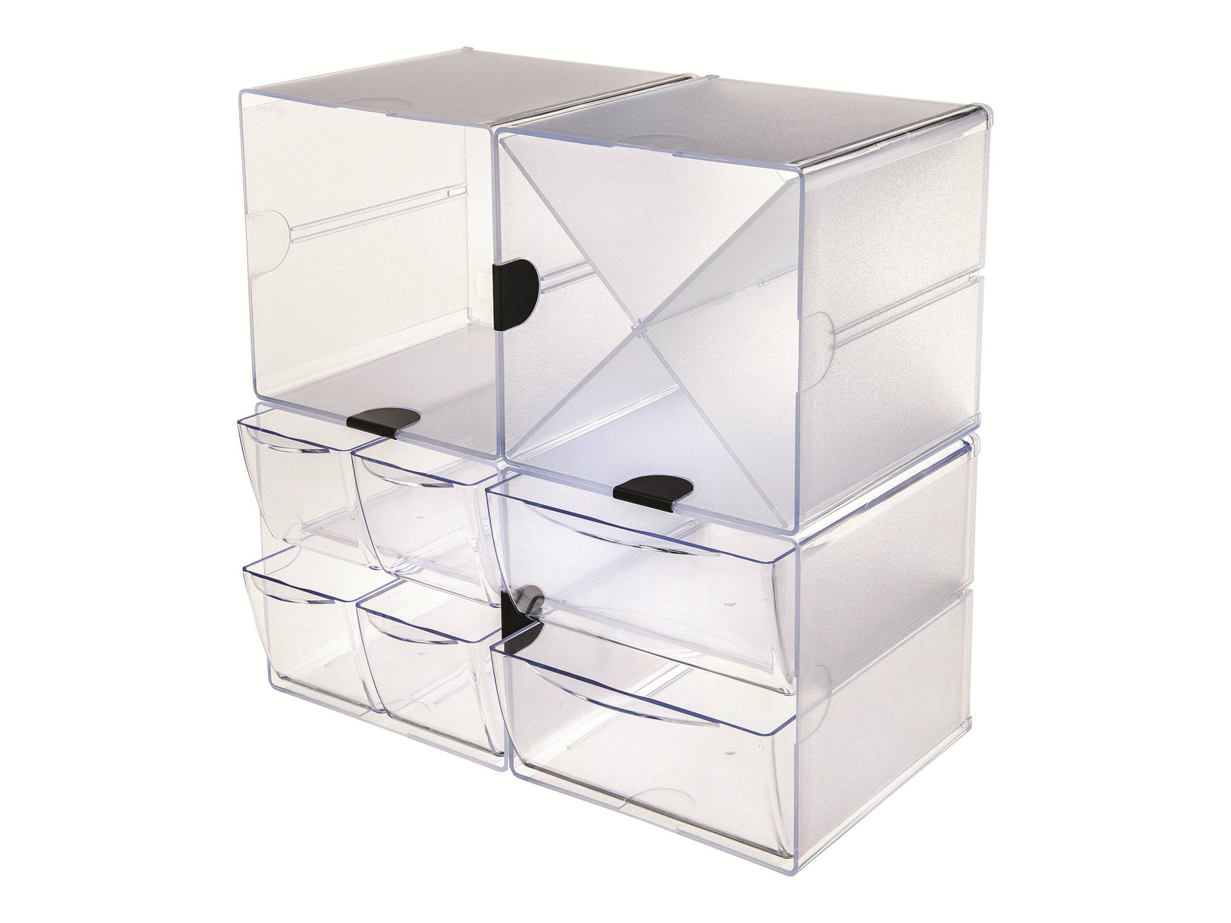 Deflecto Schubladenschrank - 4 Schubfächer