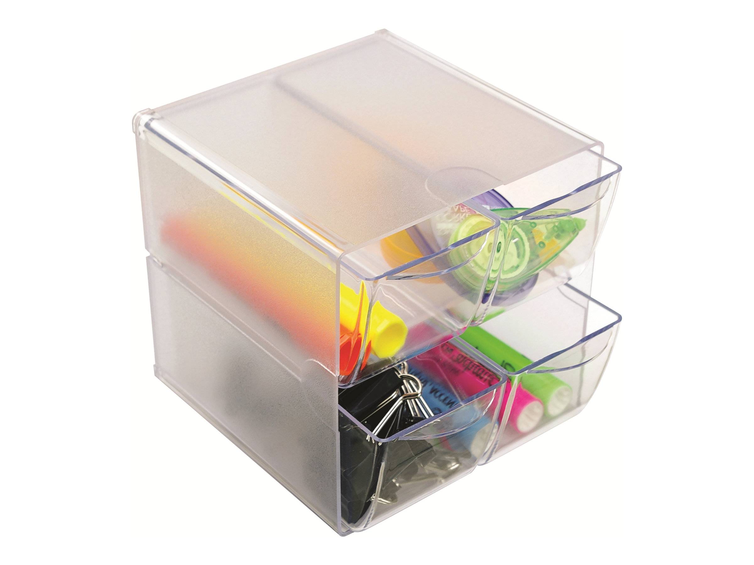 Deflecto Schubladenschrank - 4 Schubfächer