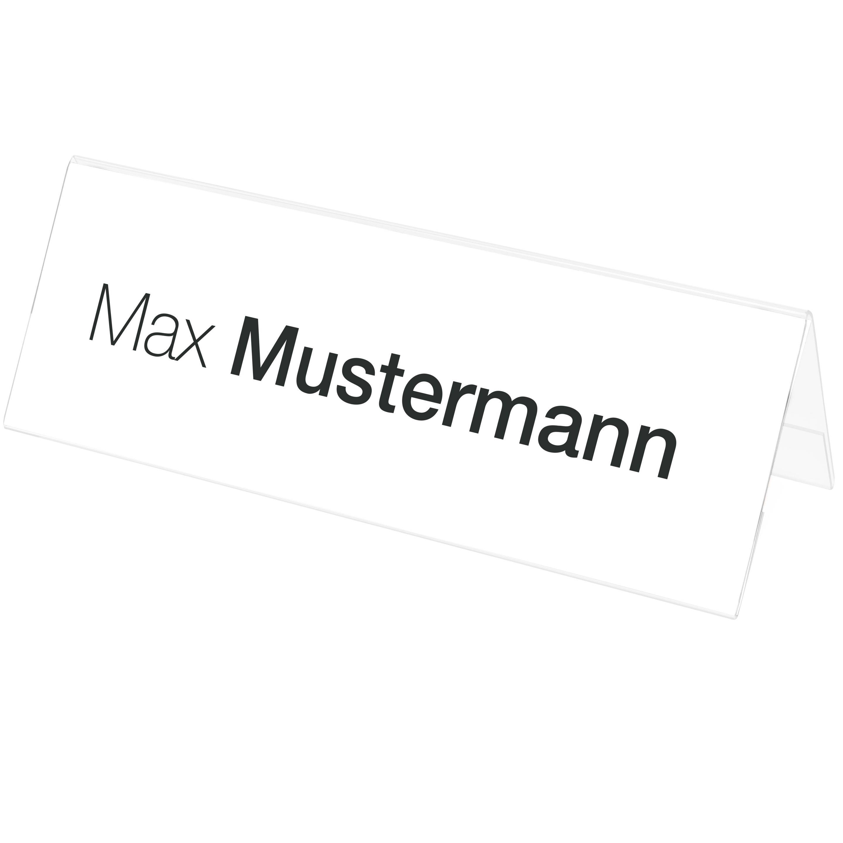 Tischnamensschild A6