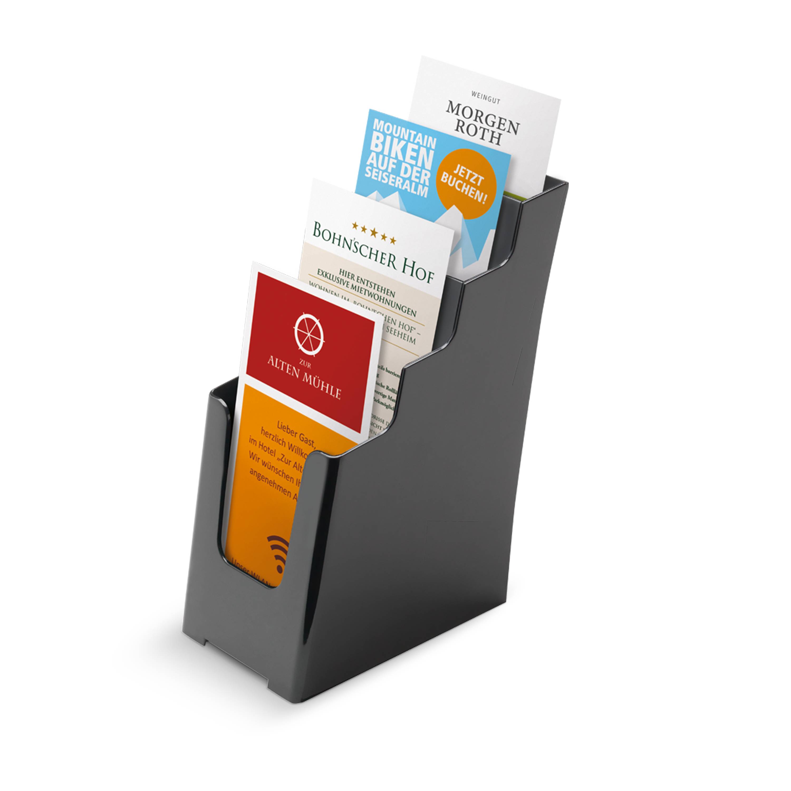 deflecto Prospekthalter, mehrstufig