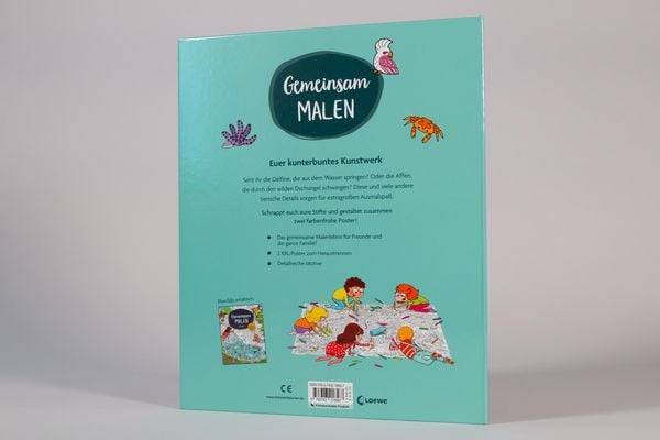 Gemeinsam malen - Dschungel und Ozean