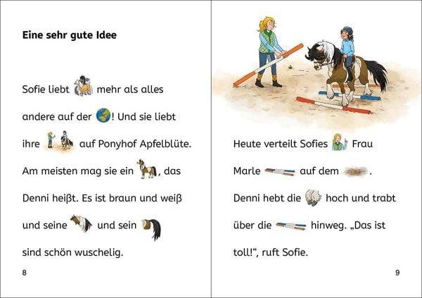 Bildermaus - Willkommen auf Ponyhof Apfelblüte