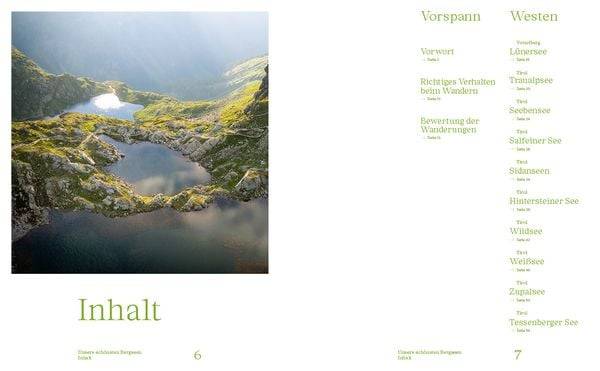 Unsere schönsten Bergseen