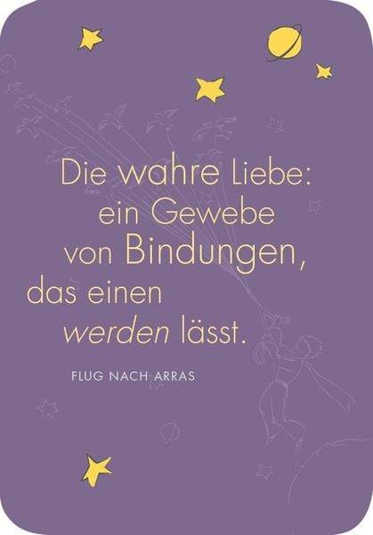 Man sieht nur mit dem Herzen gut