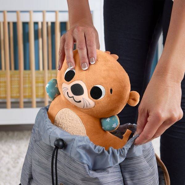 Fisher-Price 2-in-1 Wippender Otter zum esielen in der Bauchlage, Baby-Sensori