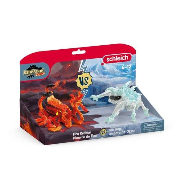 Schleich® ELDRADOR CREATURES 70826 Eiskäfer vs. Feuerkrake