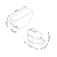 siccom mini Flowatch 2 Comfort - Sehr leise & zuverlässige Kondensatpumpe für Klimageräte siccom mini Flowatch 2 Comfort - Sehr leise & zuverlässige Kondensatpumpe für Klimageräte