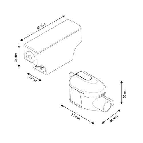 siccom mini Flowatch 2 Comfort - Sehr leise & zuverlässige Kondensatpumpe für Klimageräte siccom mini Flowatch 2 Comfort - Sehr leise & zuverlässige Kondensatpumpe für Klimageräte