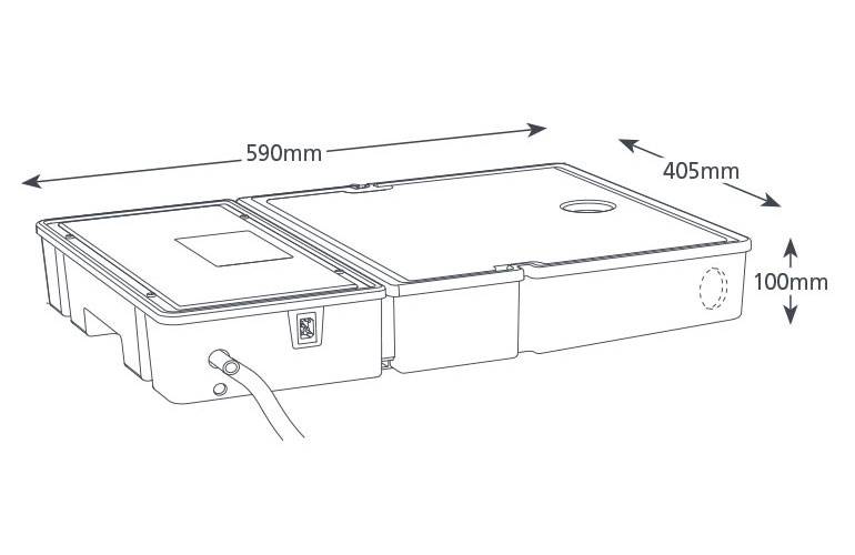 ASPEN Cold Cabinet Economy Top FP2318 | MS-147 Kondensatpumpe für den Kühlmöbelunterbau