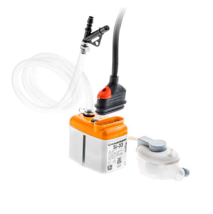 SAUERMANN Si-33 Kondensatpumpe / Tauwasserpumpe mit 30 l/h für Klimaanlage / Klimagerät
