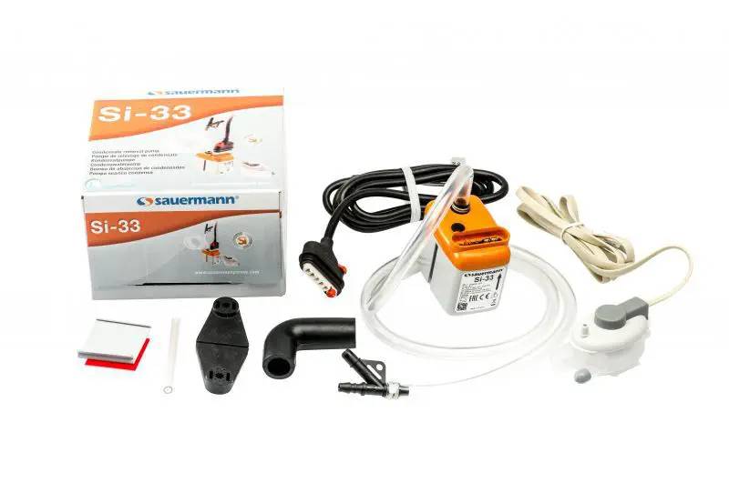 SAUERMANN Si-33 Kondensatpumpe / Tauwasserpumpe mit 30 l/h für Klimaanlage / Klimagerät
