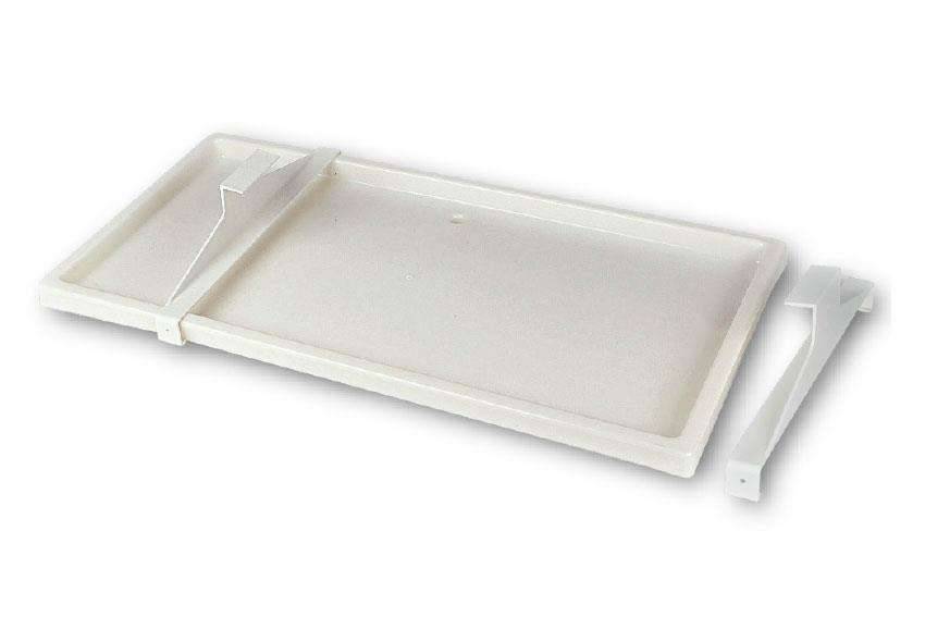 Kondensatwanne 940x420 mm aus PVC / Kunststoff für Klimaanlagen & Wärmepumpen
