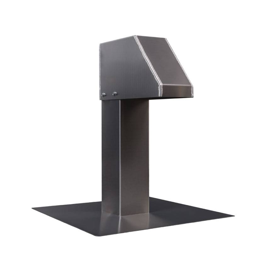 GUS FDD Flachdachdurchführung für Kabel, Rohre, Leitungen zu Klimaanlagen / Wärmepumpen / Lüftung / PV / Solar aus