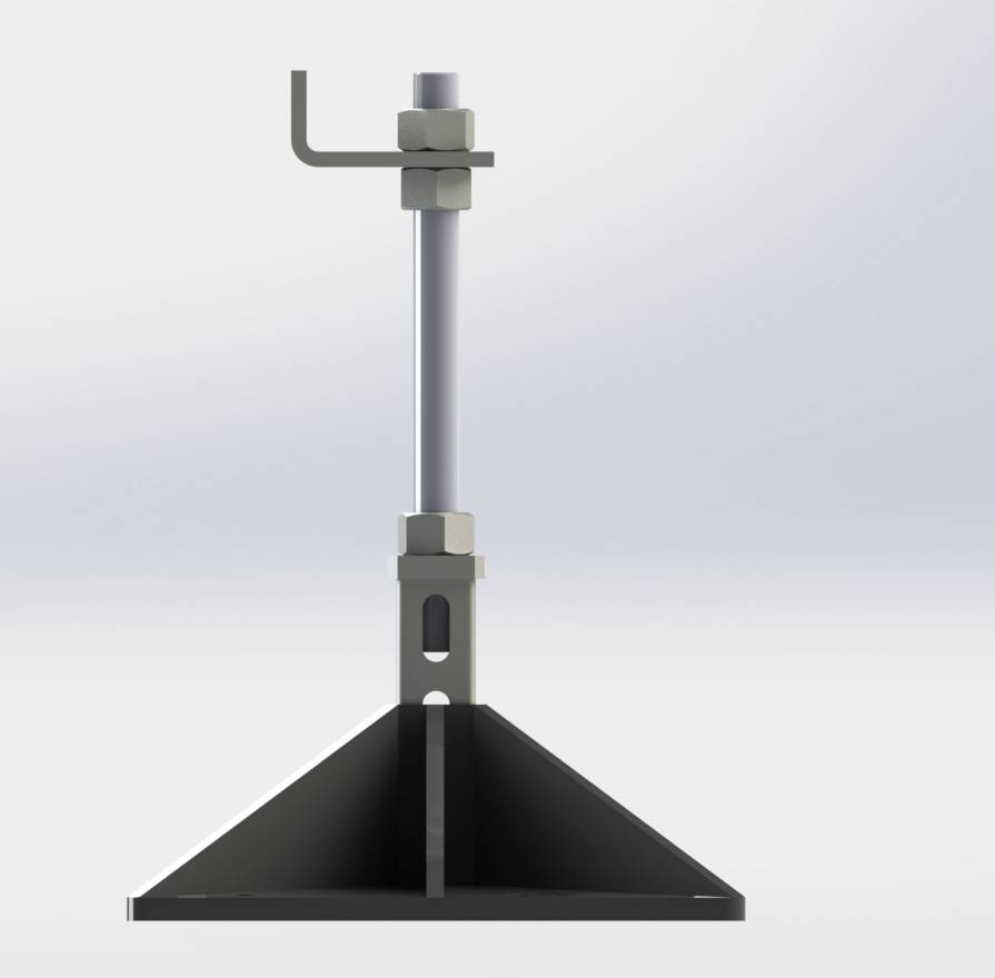 GUS Foot Base Aufstellsystem für Kälte- / Lüftungs- und VRF- bzw. VRV- Klimaanlagen