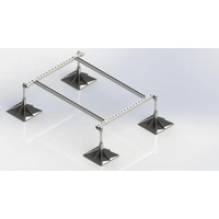 GUS Foot Base Aufstellsystem für Kälte- / Lüftungs- und VRF- bzw. VRV- Klimaanlagen GUS Foot Base Aufstellsystem für Kälte- / Lüftungs- und VRF- bzw. VRV- Klimaanlagen