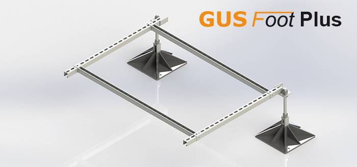 GUS Foot Plus Erweiterungselement für Kälte- / Lüftungs- und VRF- bzw. VRV- Klimaanlagen