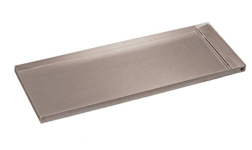 GUS AUW Aluminium Ölprotektor / Ölwanne / Kondensatwanne mit Ölabscheider | Größe:320x900x35