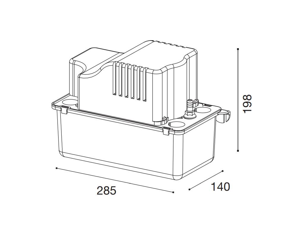 Calpeda Neotech NTH 360 6MT / ProfiLine Sion 2.0 / ZKH 15 - inkl. 6 m Vinylschlauch