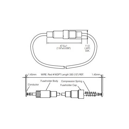 1A- Sicherung geeignet für viele Kondensatpumpen, ähnl. FP2620 | MS-1576
