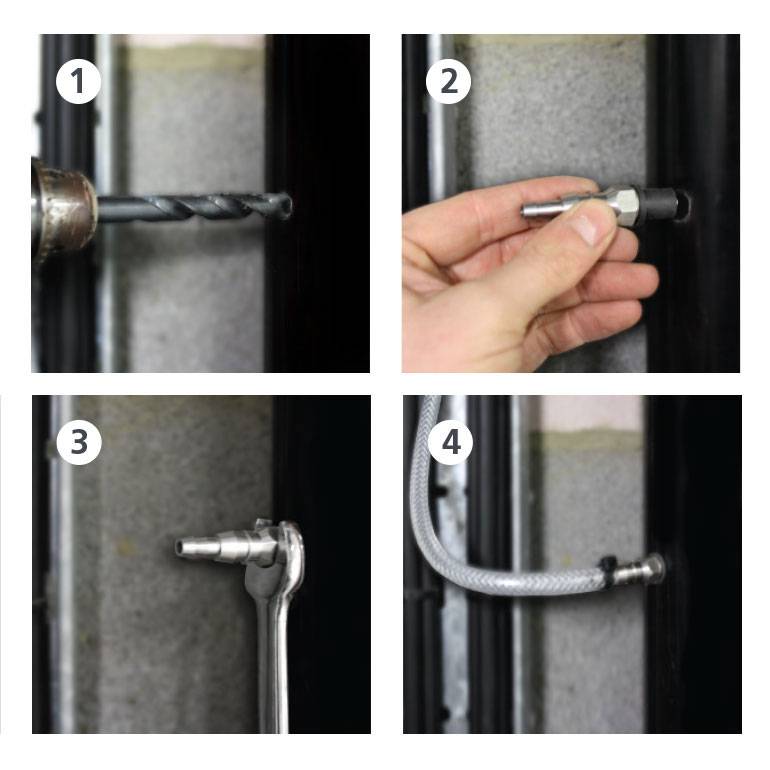 Aspen Ablaufstutzen selbstdichtend 6/10 mm FP2038 | MS-1615