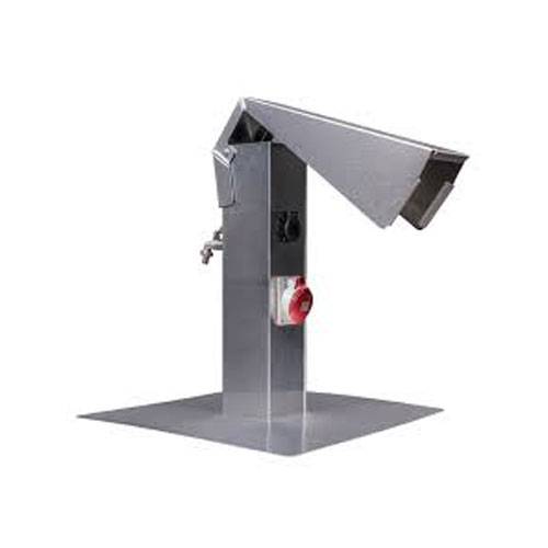 GUS FDS Serviceport 2.0 - Dachdurchführung mit integriertem Strom- und Wasseranschluss aus Aluminium