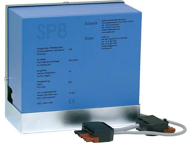 Eckerle SP8 - Heizöl- Saugpumpenaggregat für ölbefeuerte Gebläsebrenner bis 80 kW | Typ:Neuware