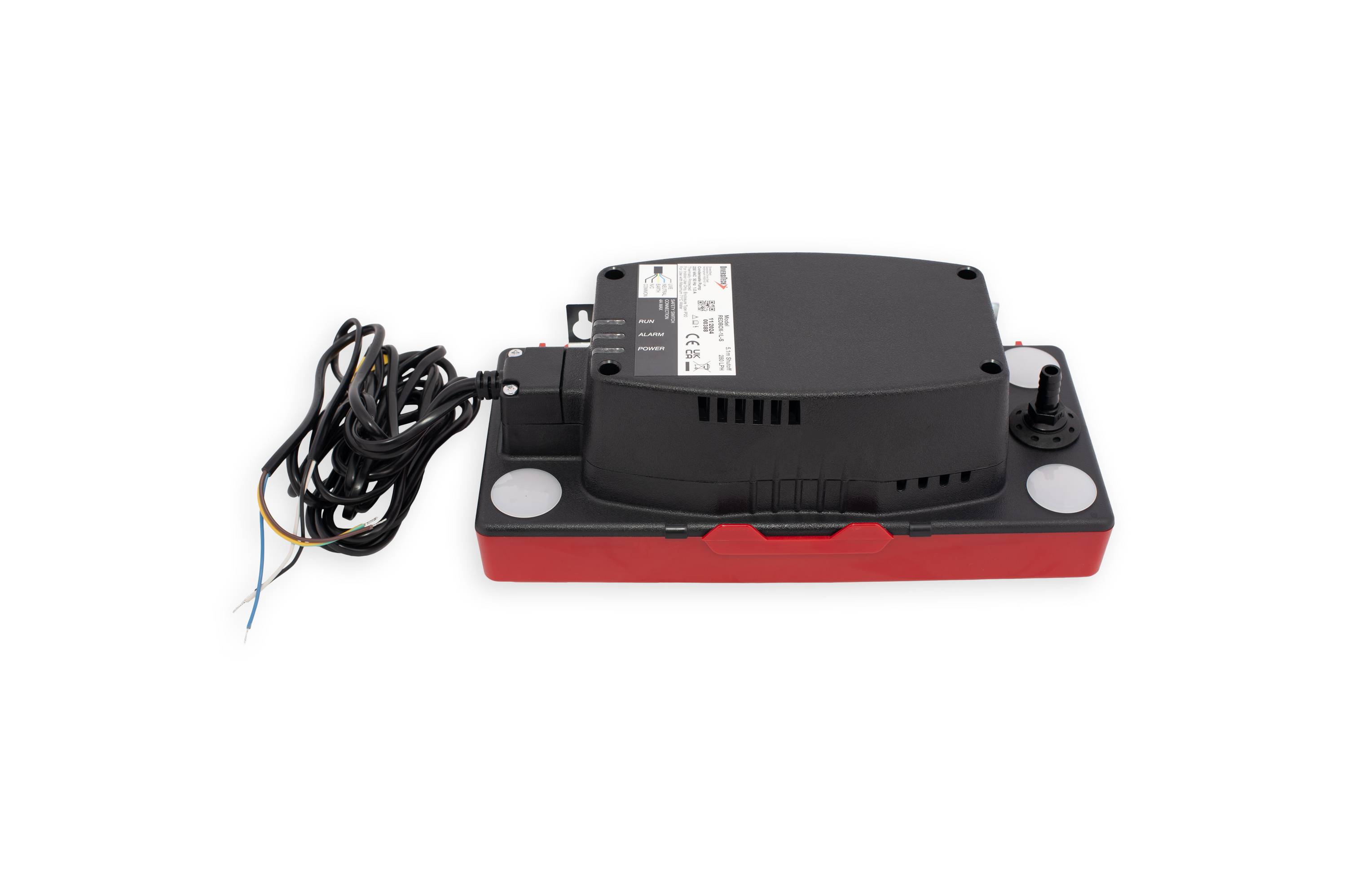 Diversitech RedBox Kondensatpumpe 1 L. / 4,6 m Förderhöhe / Alarmkontakt