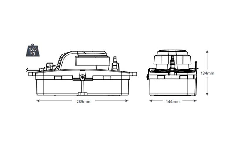 ASPEN MAX Hi-flow Kondensatpumpe FP3349 | MS-437